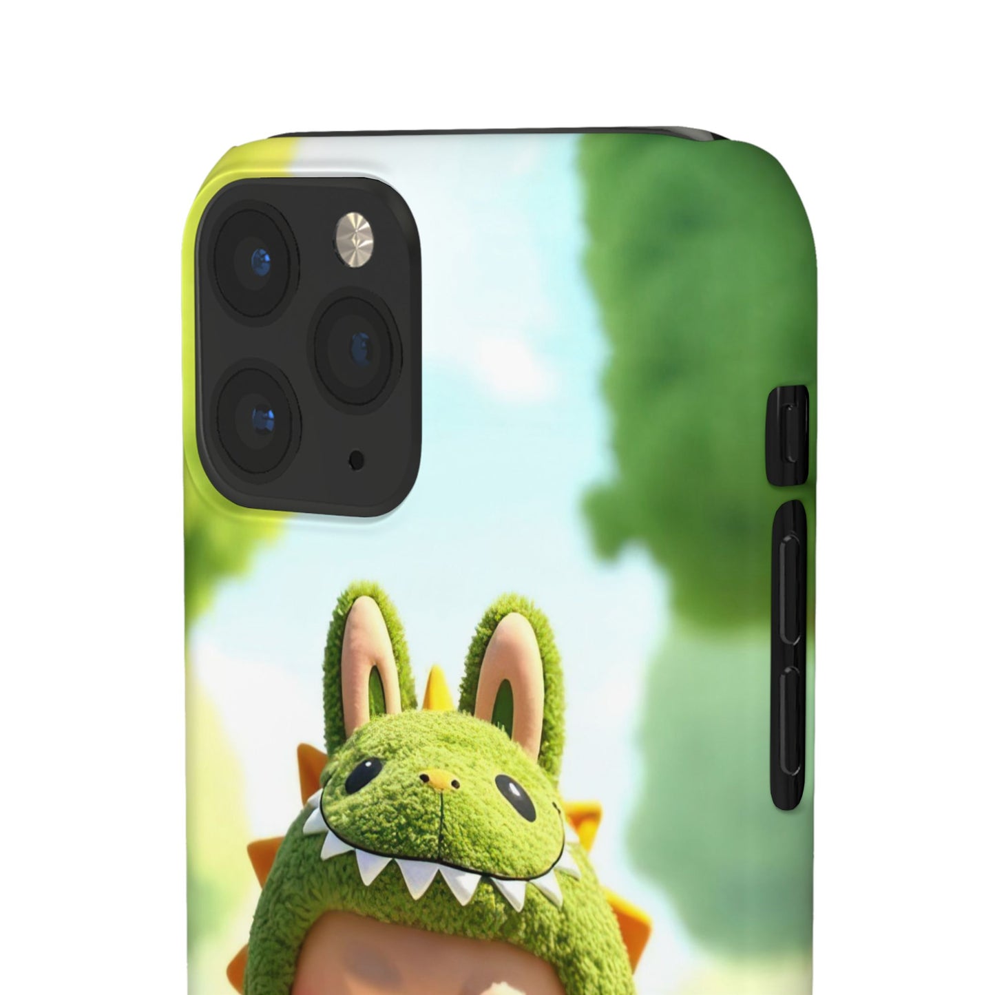 The Monsters Snap Case for iPhone Models – Playful Dinosaur Design