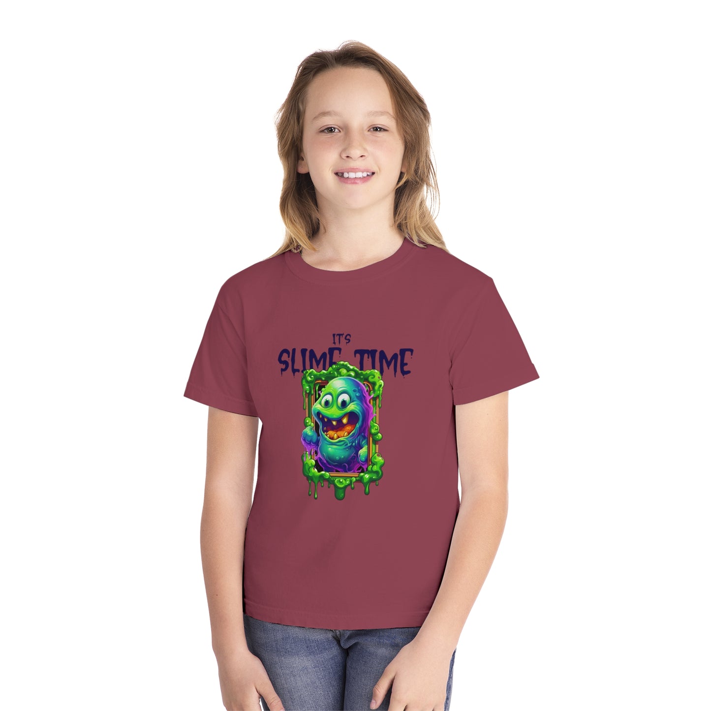 It's Slime Time Youth Midweight Tee