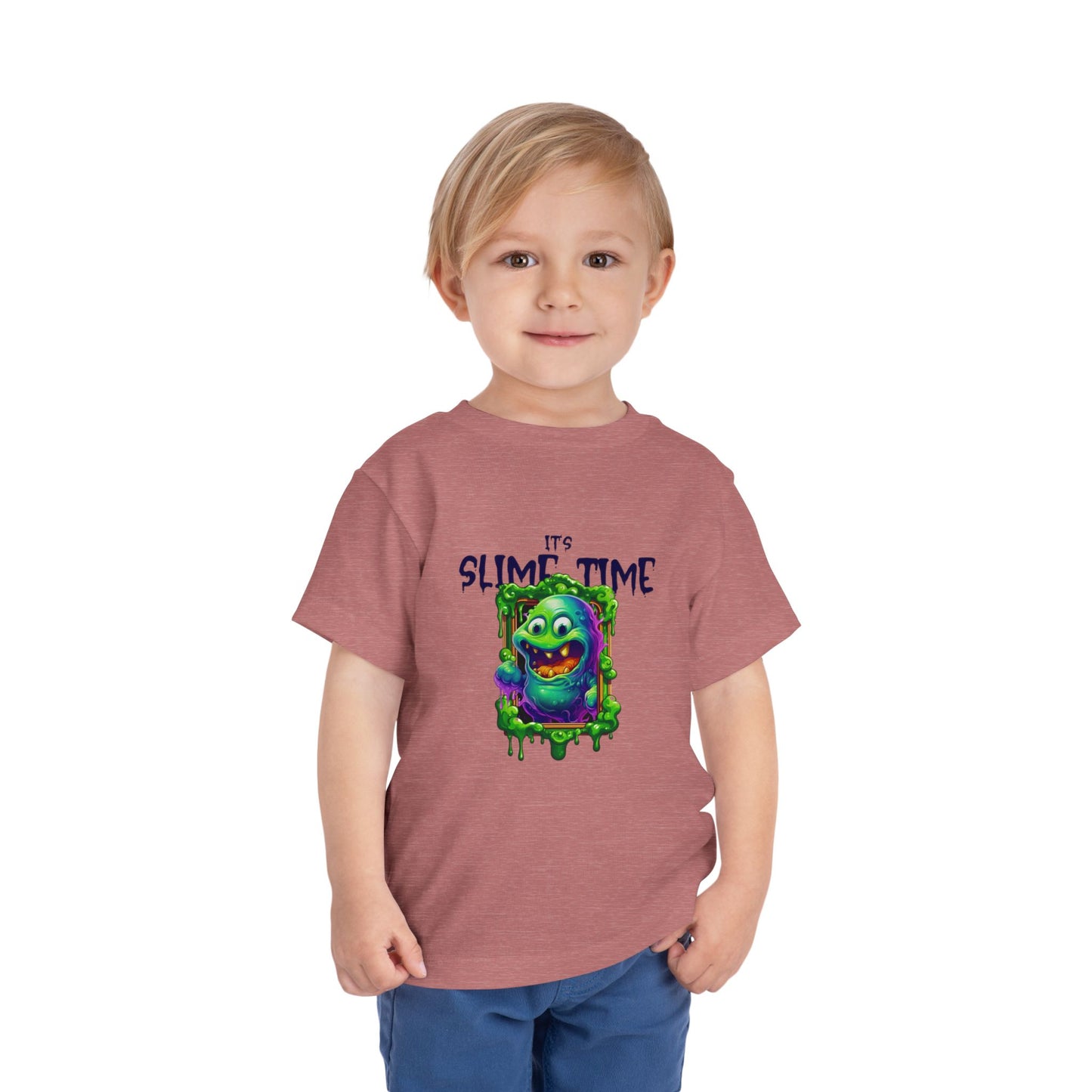 It's Slime Time Toddler Short Sleeve Tee