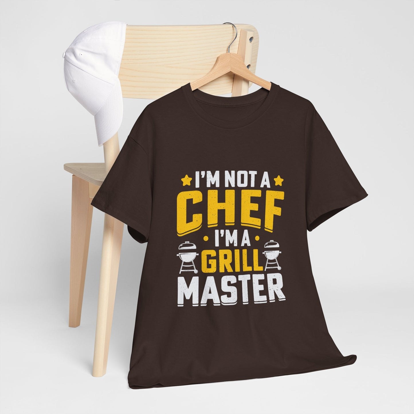 Grill Master Unisex Heavy Cotton Tee - Perfect Gift for BBQ Lovers