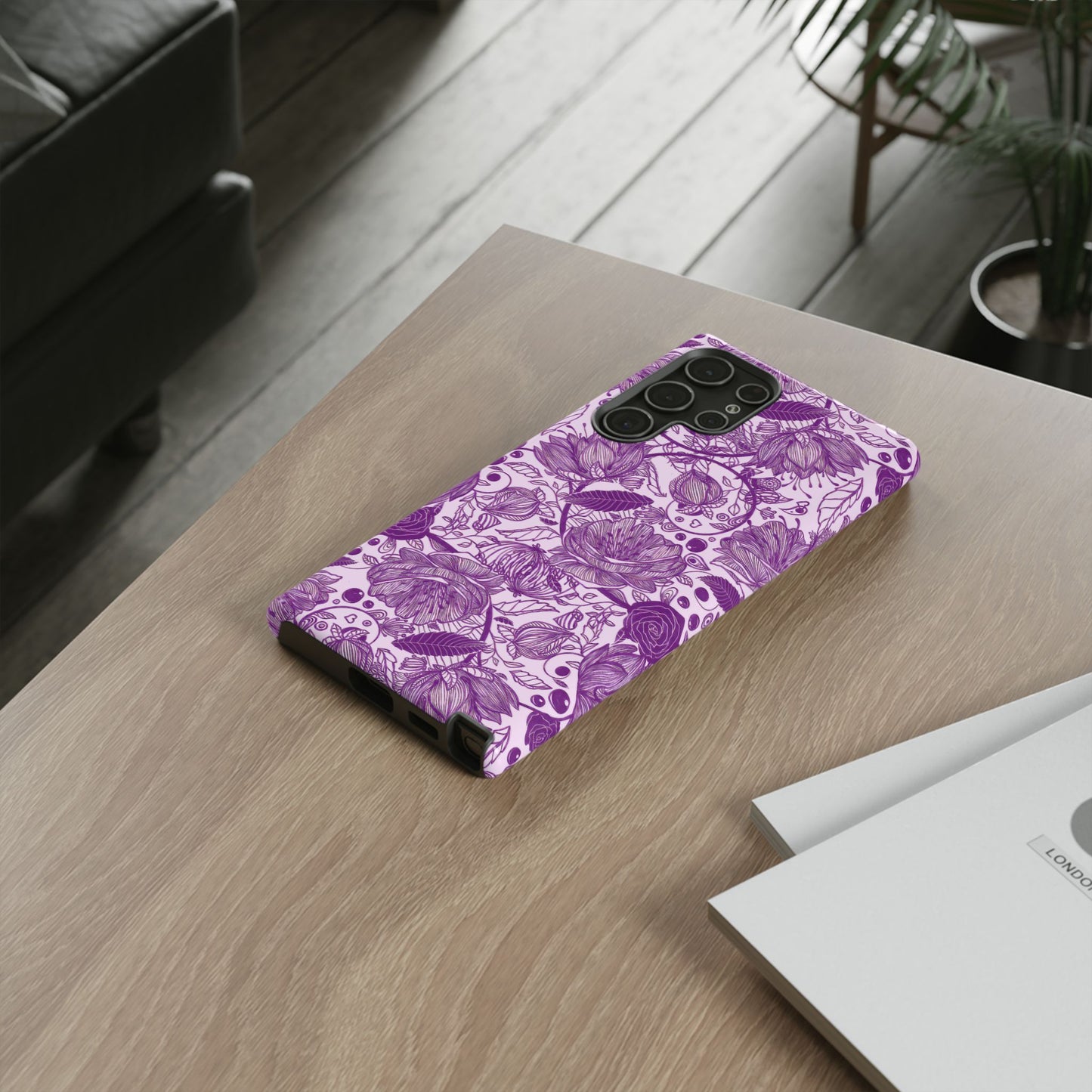 Graphical Garden: Purple Edition Tough Cases