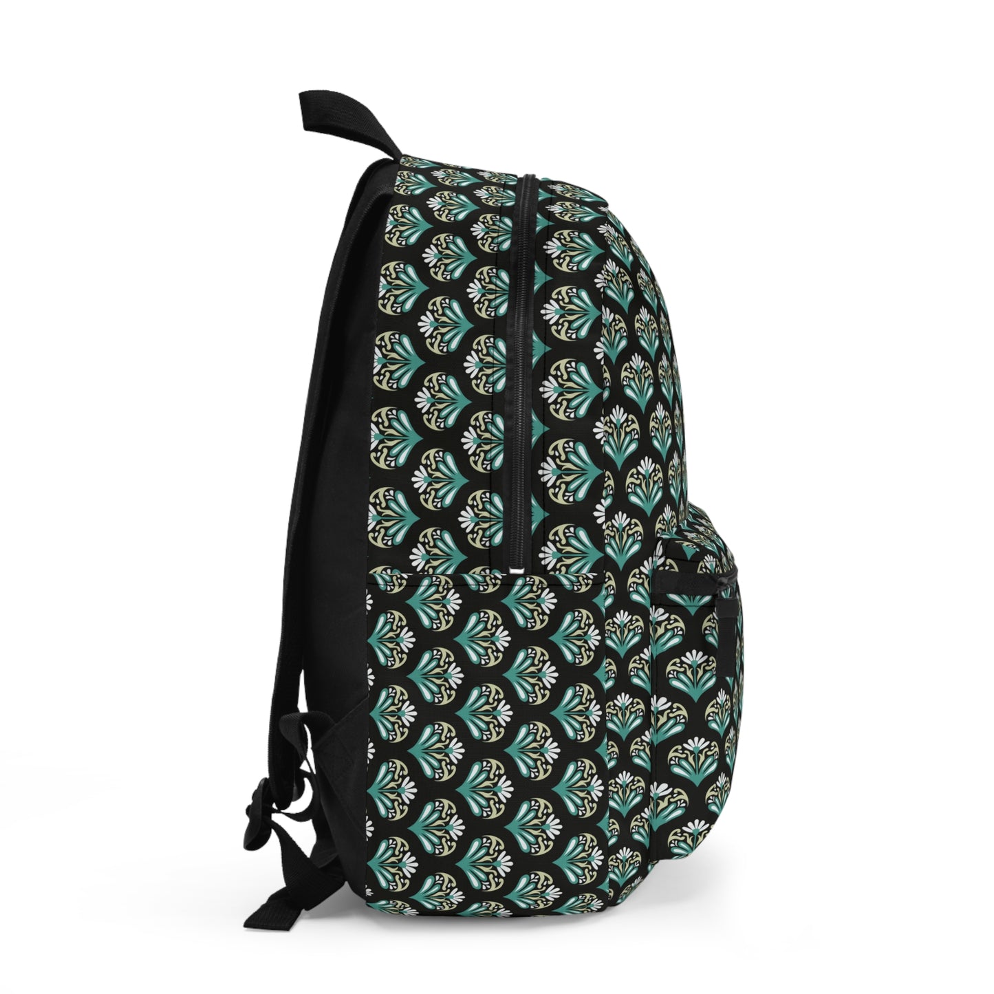 Classic Charm: Retro Flower Backpack