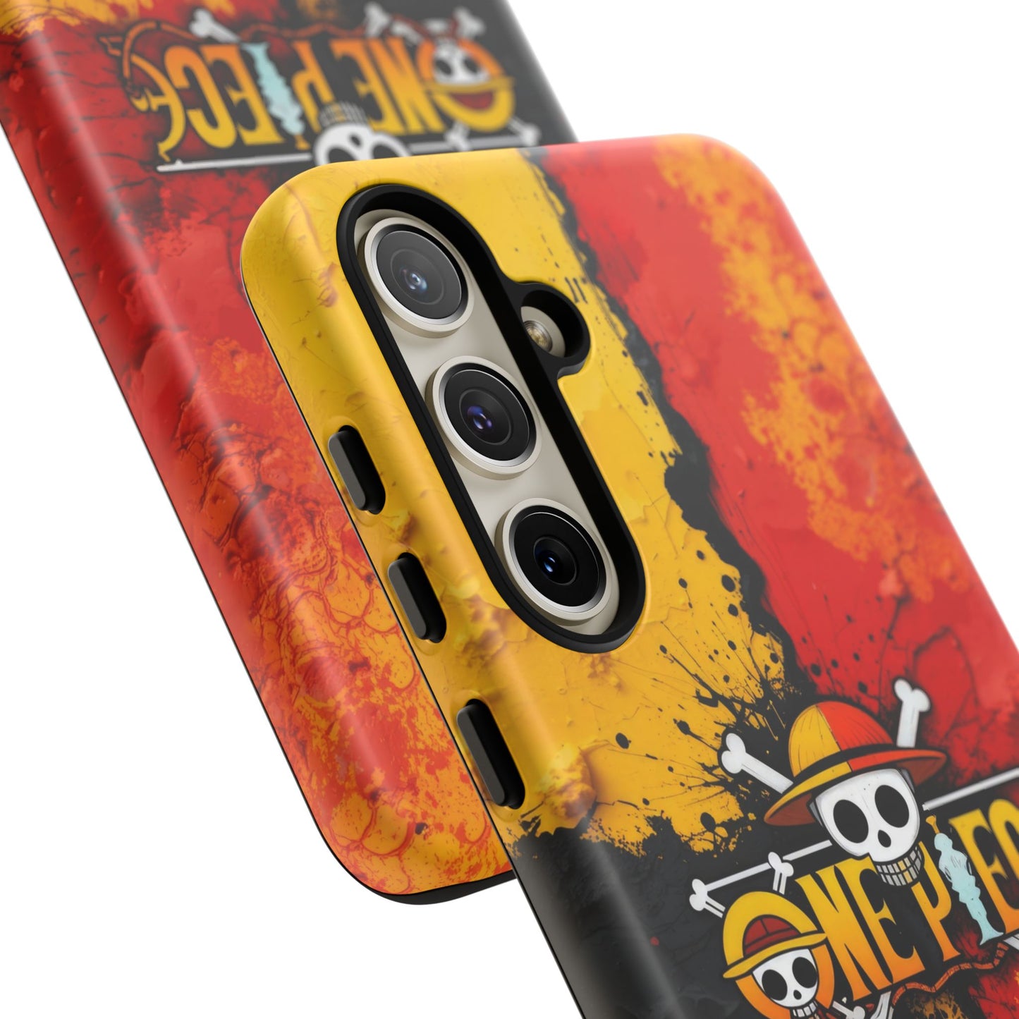 One Piece Samsung Tough Phone Case, Anime Vibrant Design