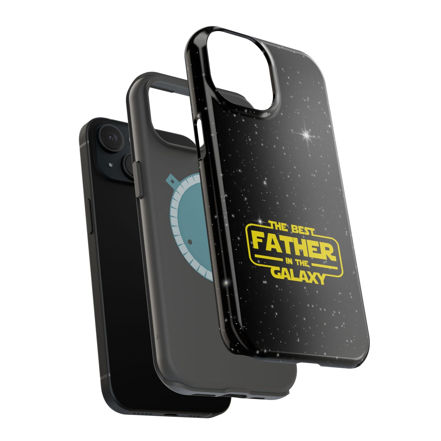 Galaxy-Themed iPhone Magnetic Case - Perfect Gift for the Best Father