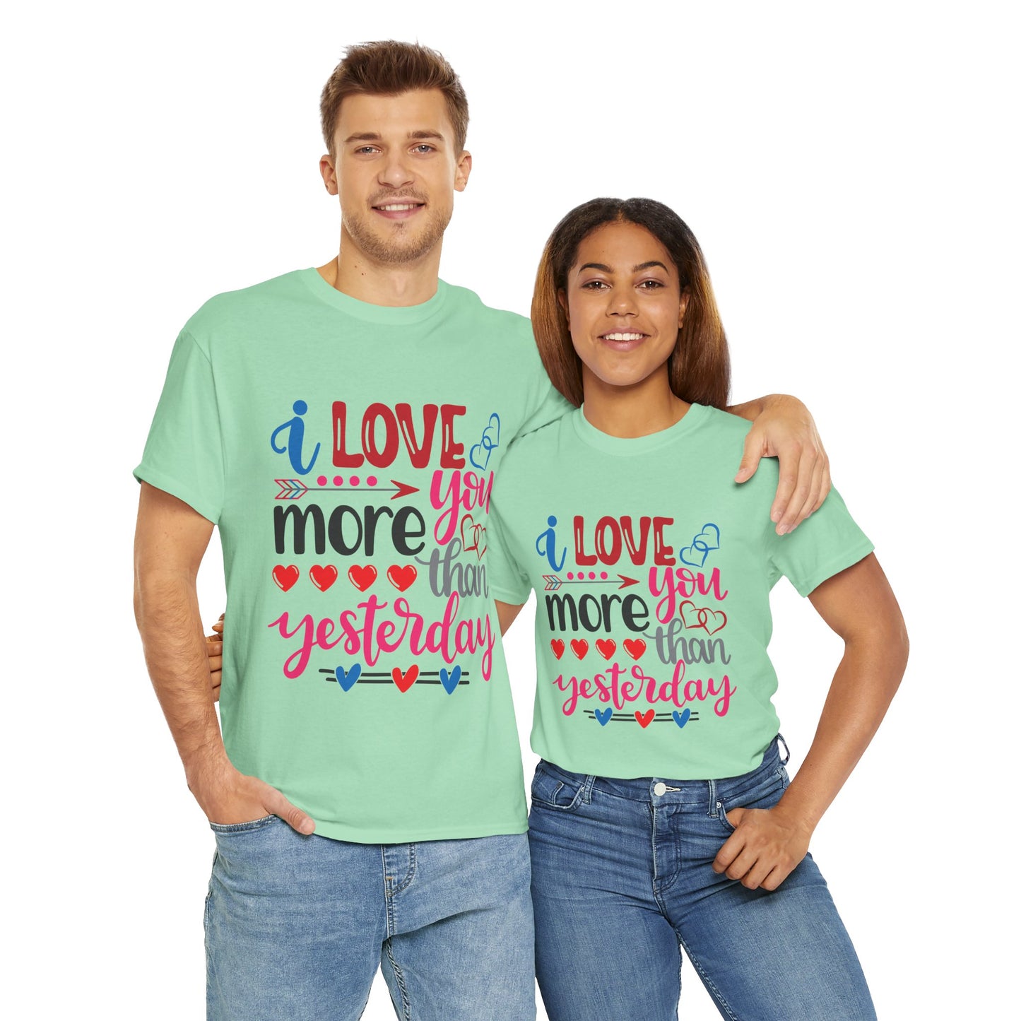 I Love You More Than  Tee, Anniversary Gift Shirt