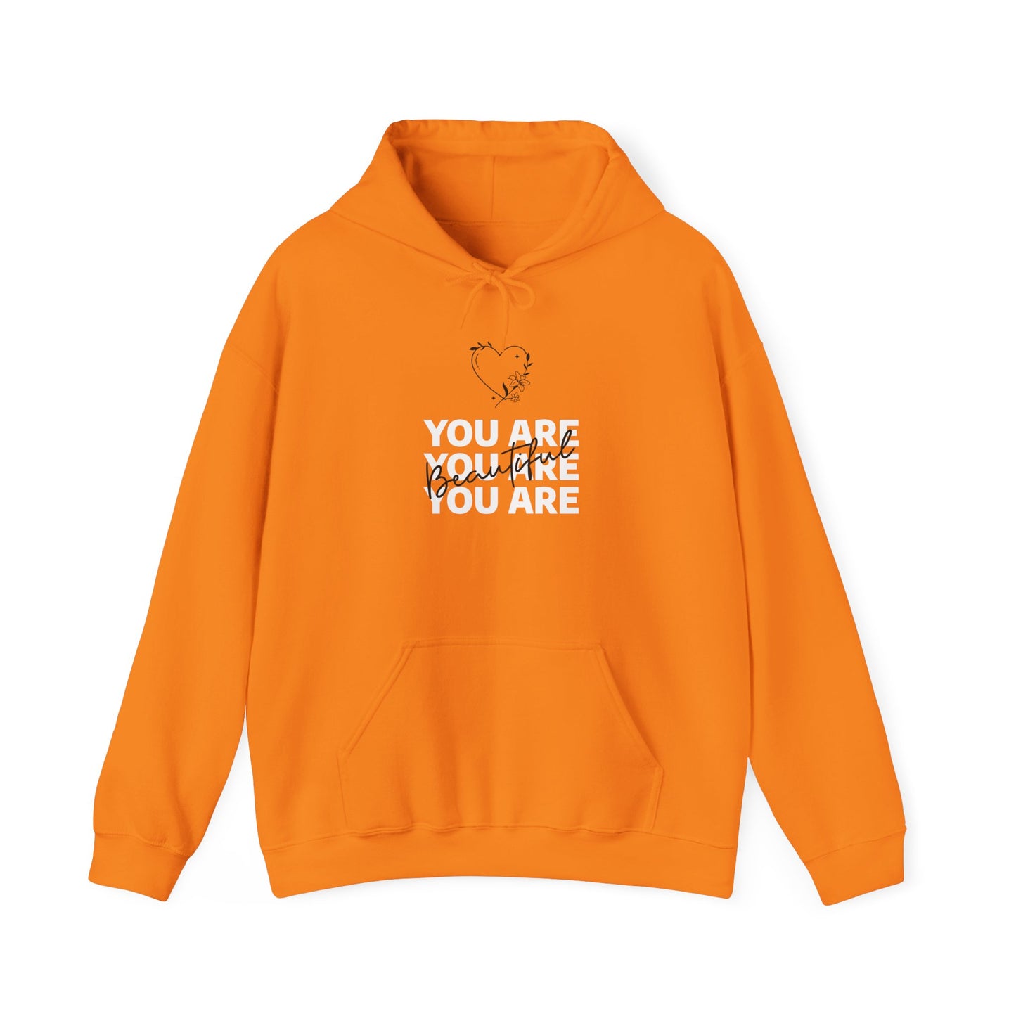 You Are Beautiful Unisex Heavy Blend™ Hooded Sweatshirt