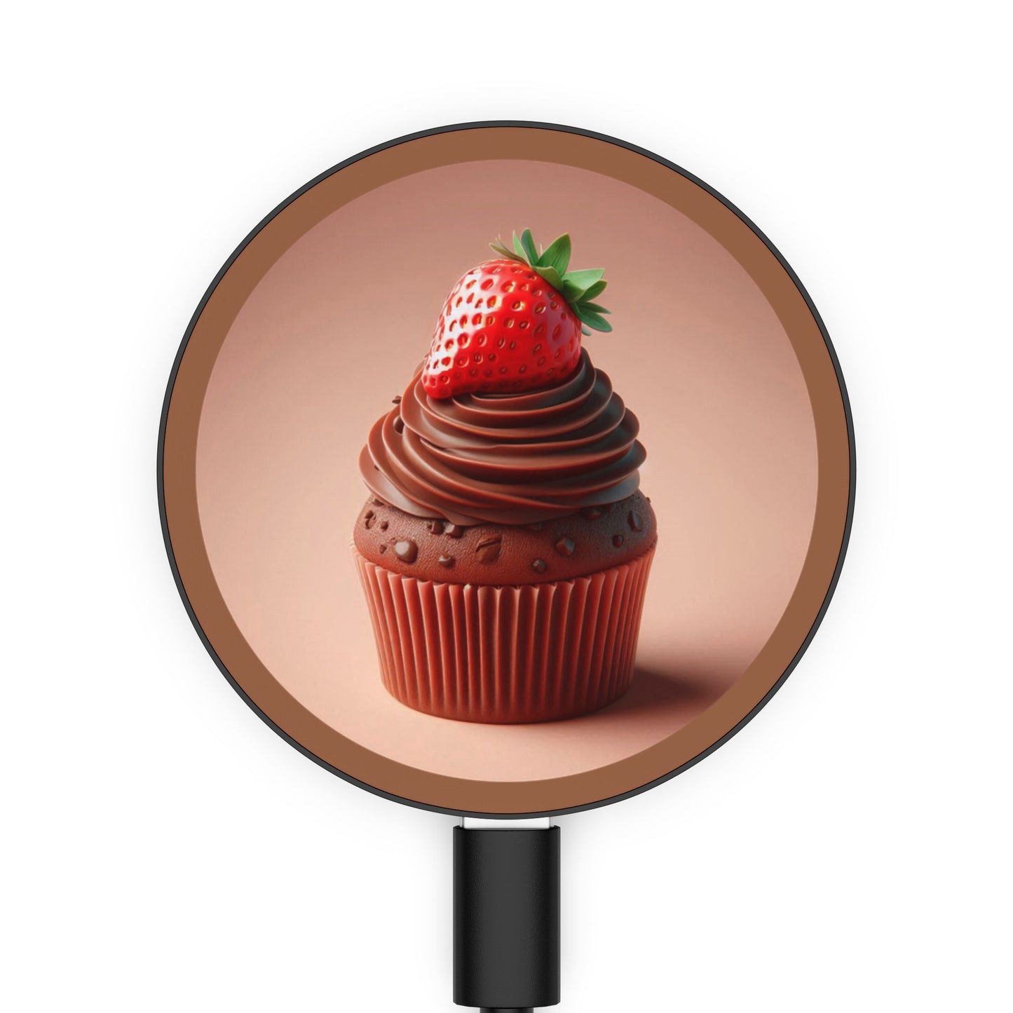 Chocolate Cupcake Magnetic Induction Charger