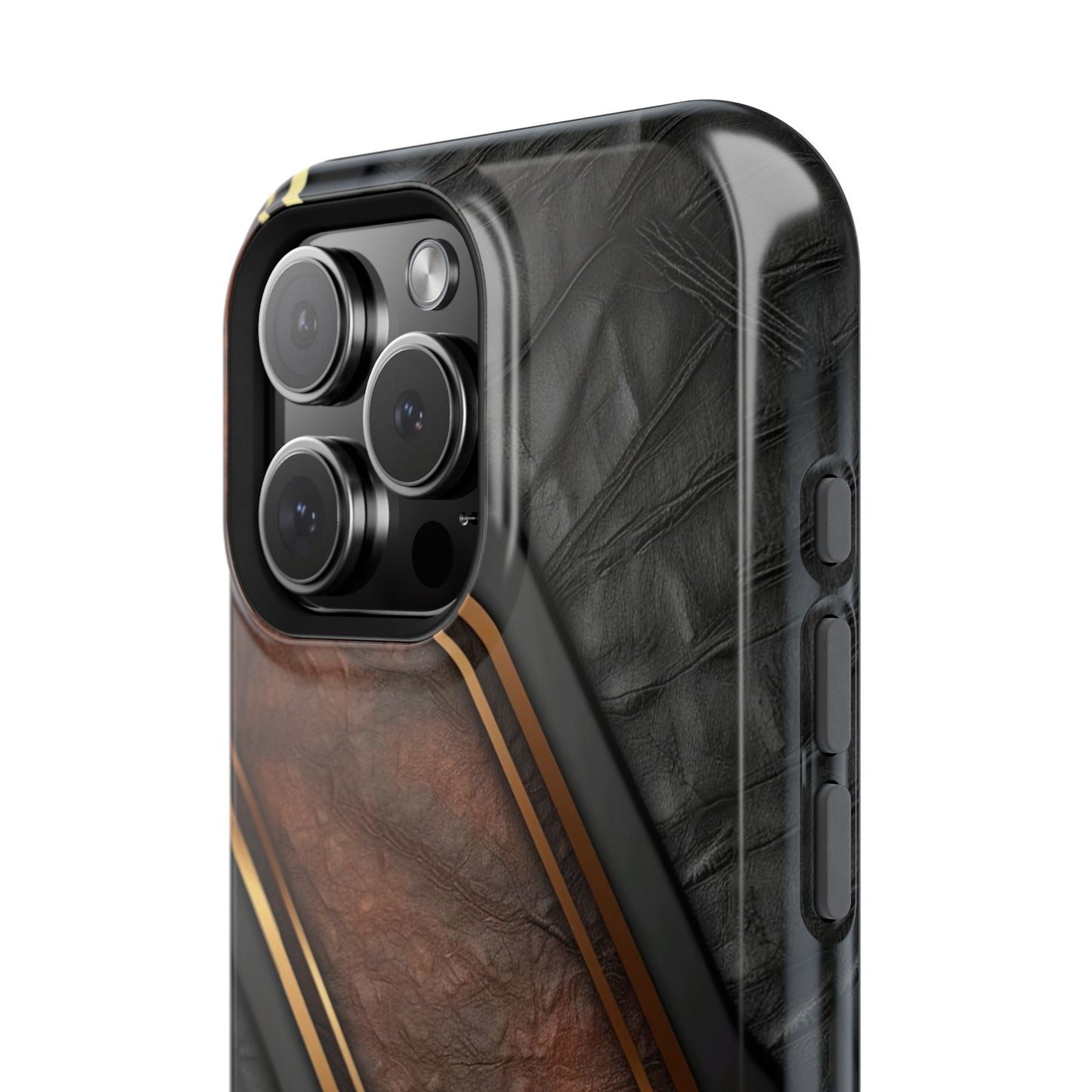 Stylish Leather Texture Magnetic Tough Cases