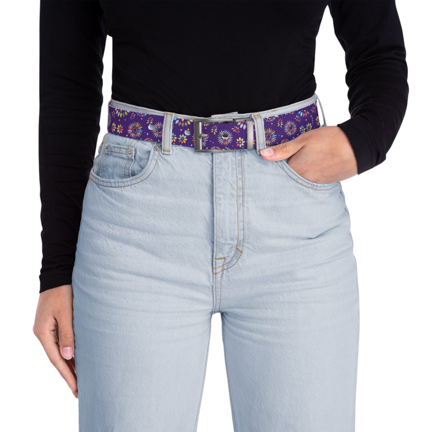 Vibrant Vibes Belt /Purple