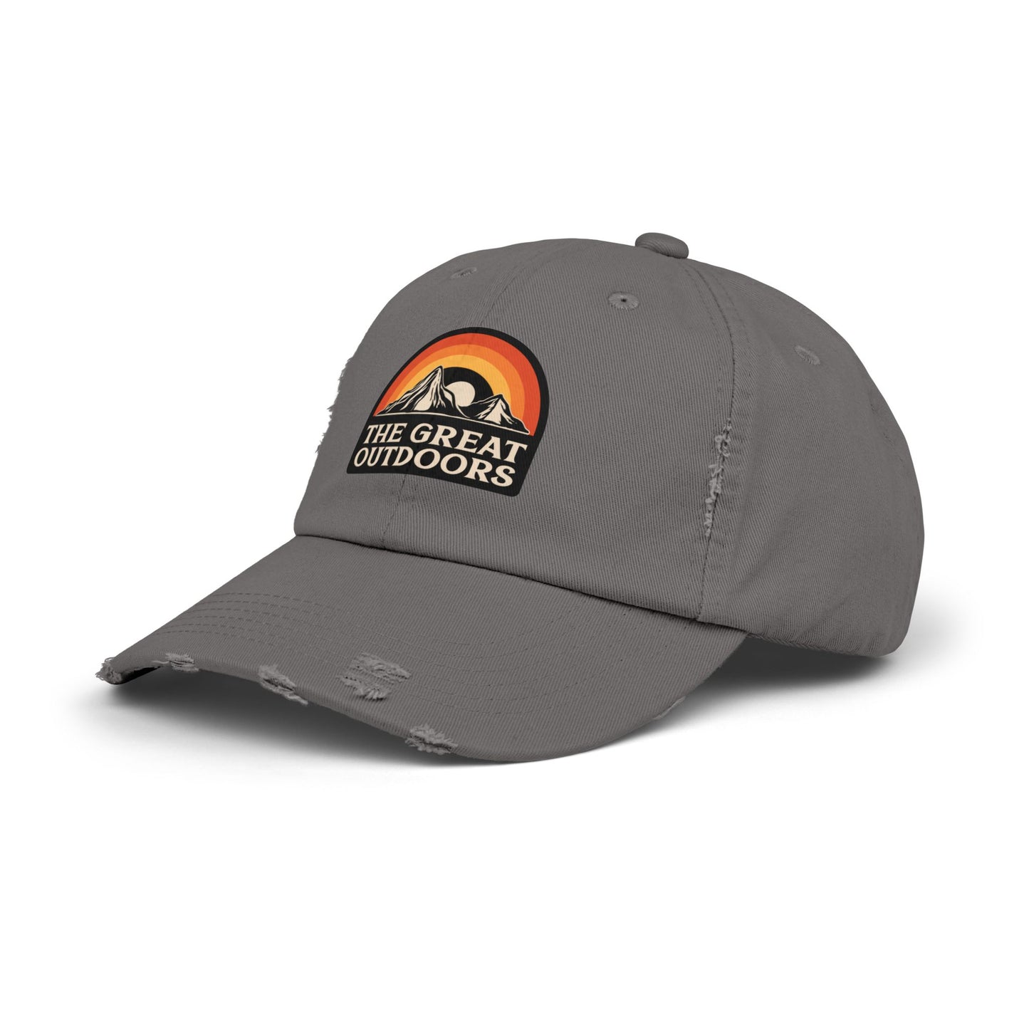 The Great Outdoors Unisex Distressed Cap