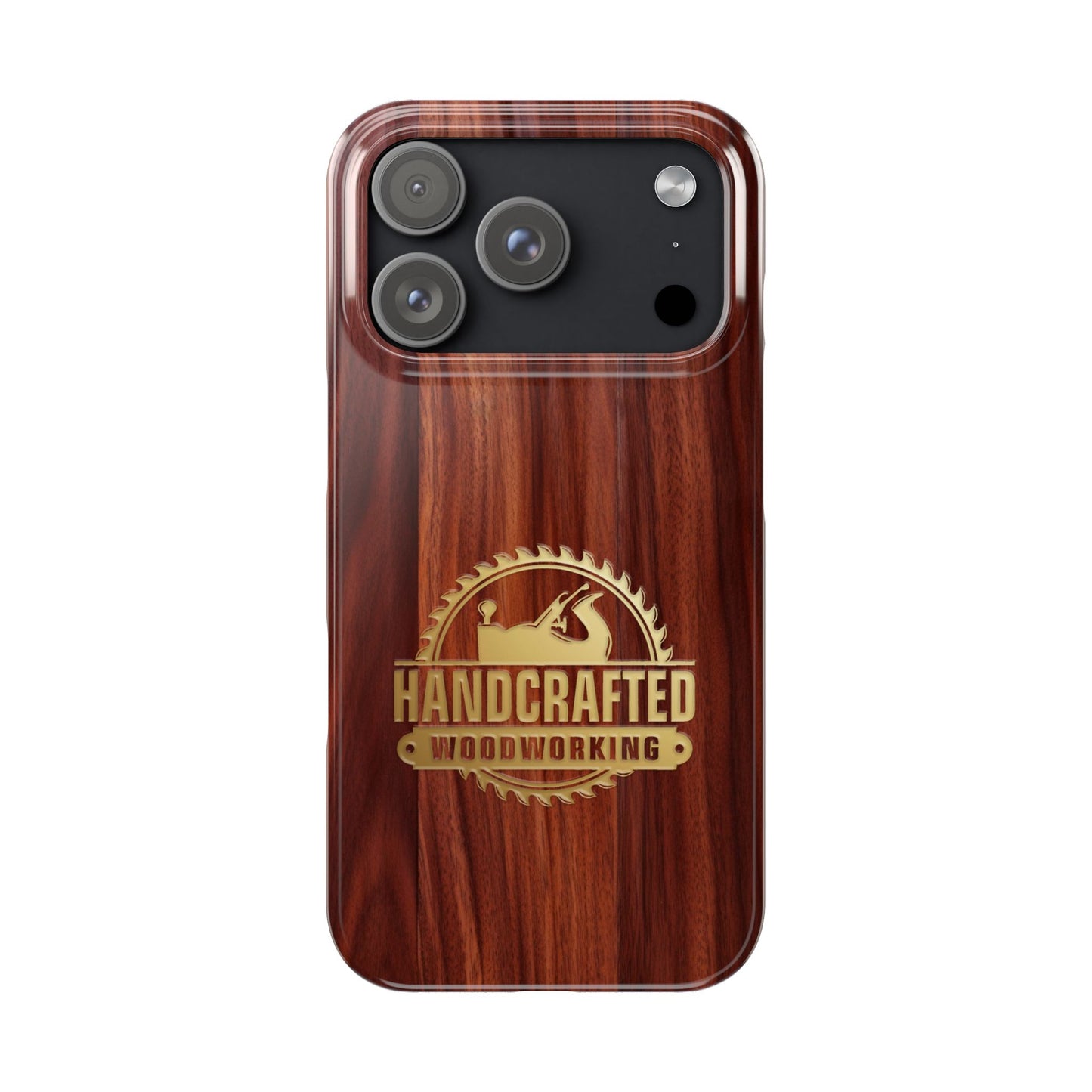 Woodworking Logo Slim Cases, iPhone