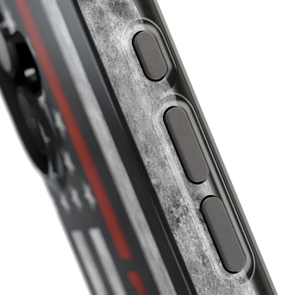 Red Line Magnetic Phone Cases, Firefighter Gift