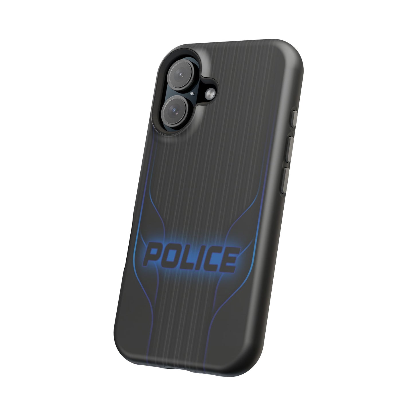 Police Magnetic Phone Cases, Blue Light