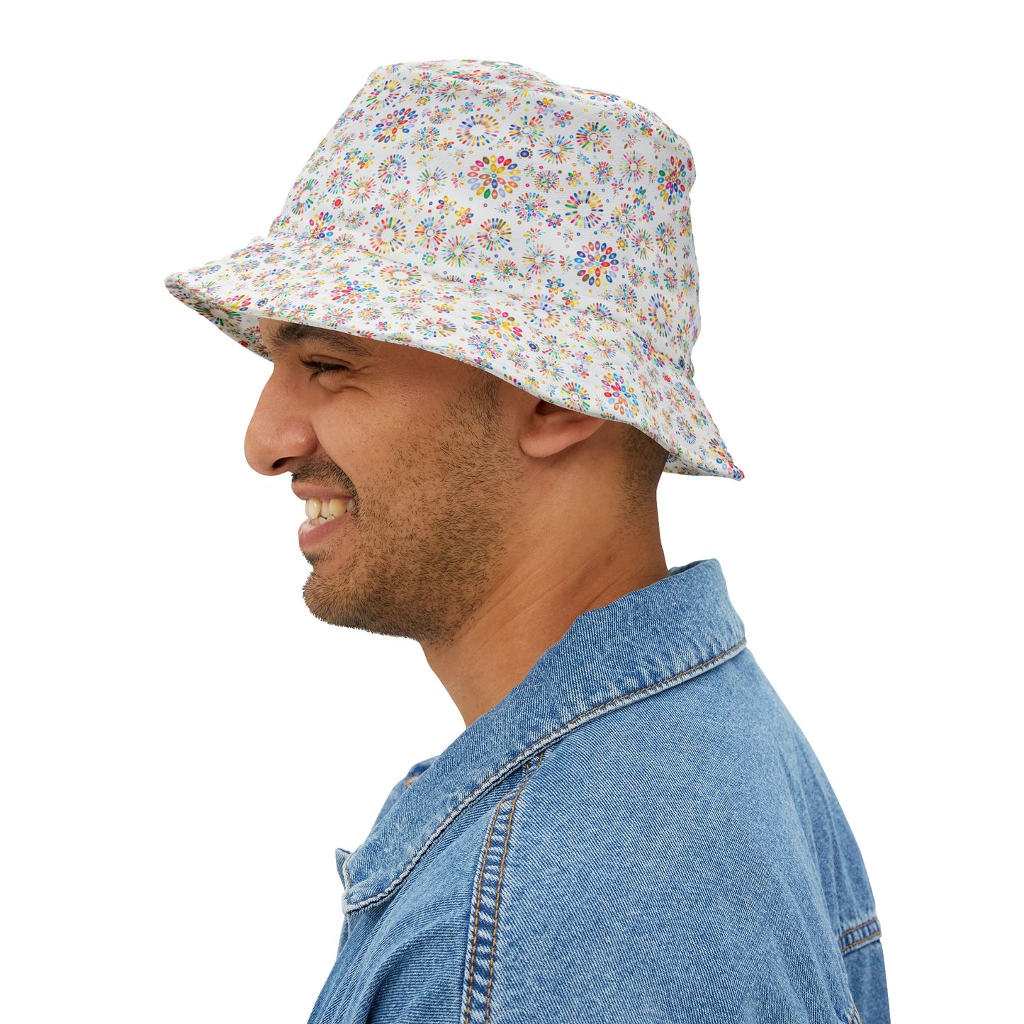 Vibrant Vibes Bucket Hat (AOP)