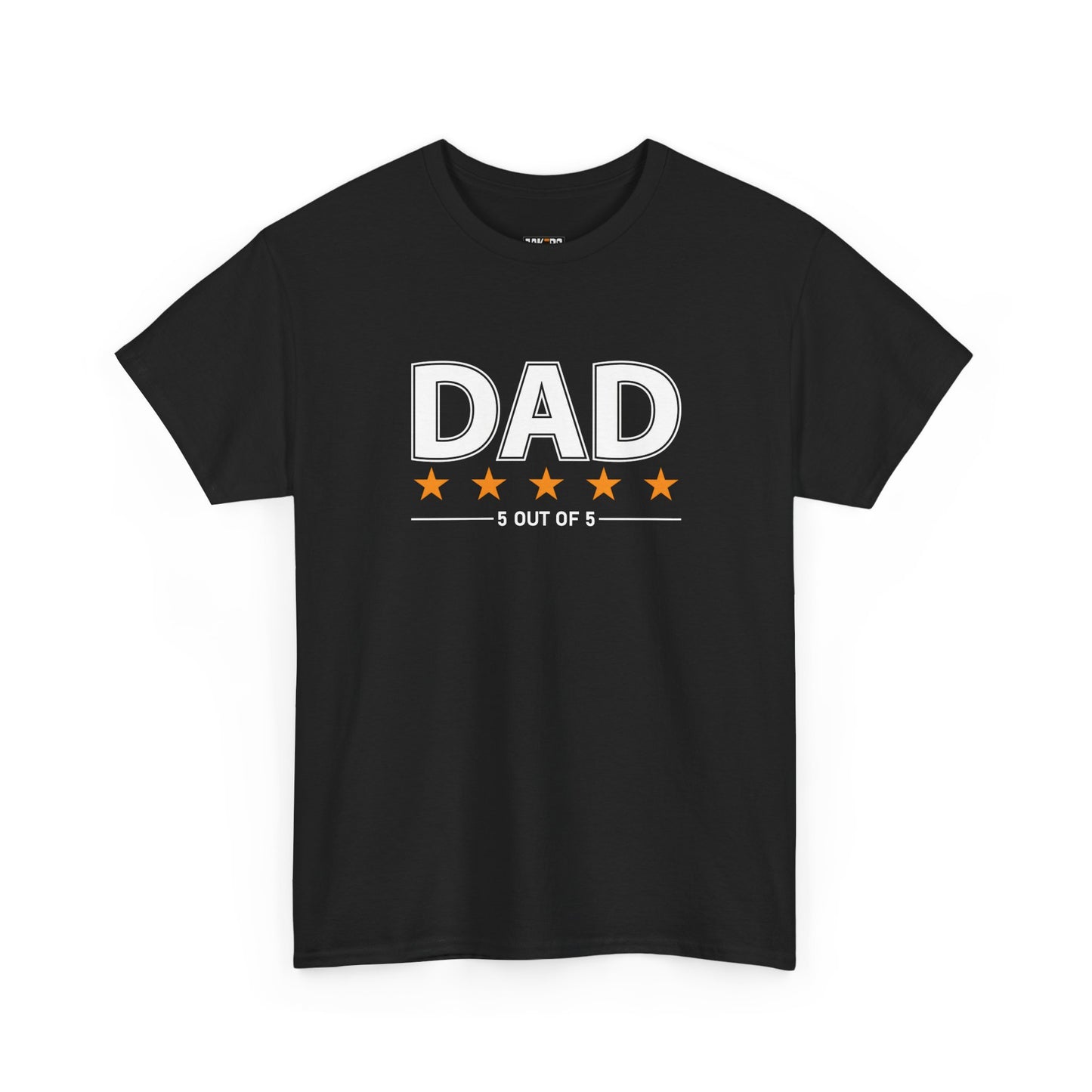 Father's Day Unisex Tee - 5 Stars Dad T-shirt
