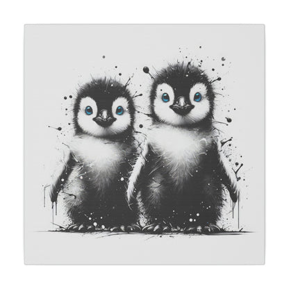 Arctic Chicks - Canvas Print