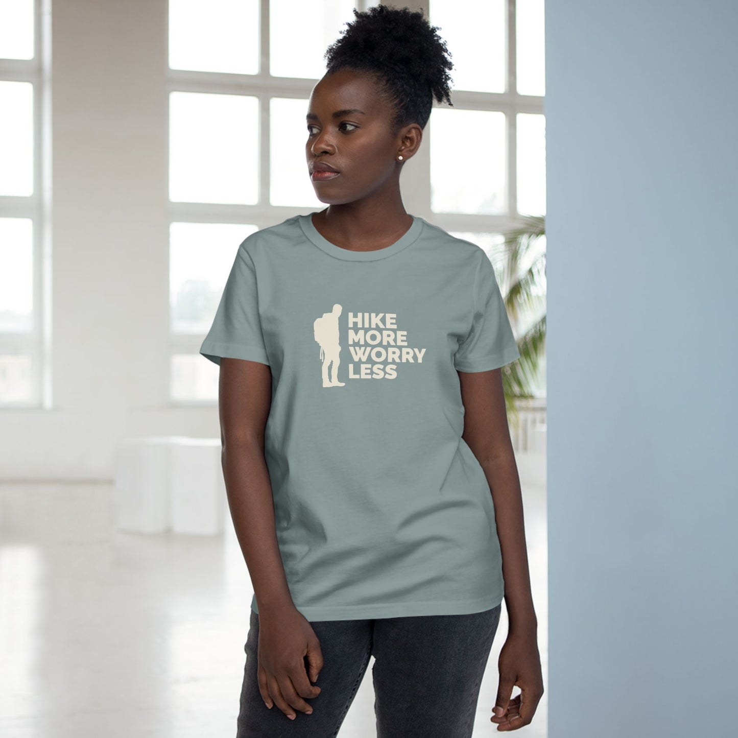 Hike More Worry Less Women’s Maple Tee