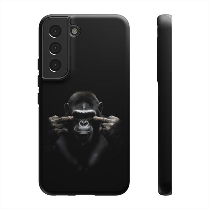 Edgy Gorilla Samsung  Phone Case - Funny Gift for Animal Lovers