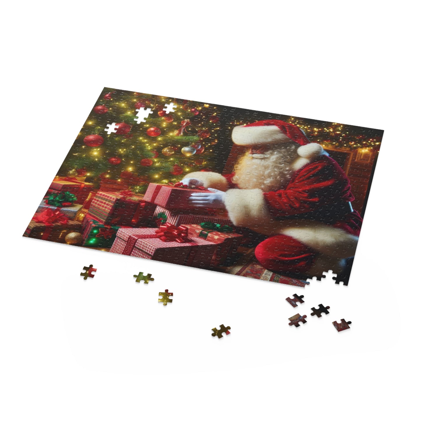 Santa's Surprise Delivery Puzzle (120, 252, 500-Piece)