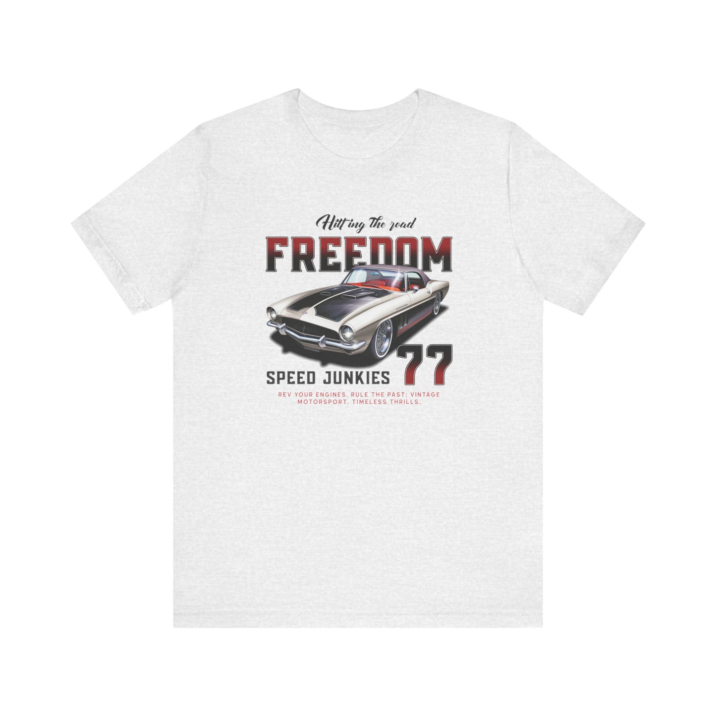 Hitting The Road Freedom Unisex Jersey Short Sleeve Tee