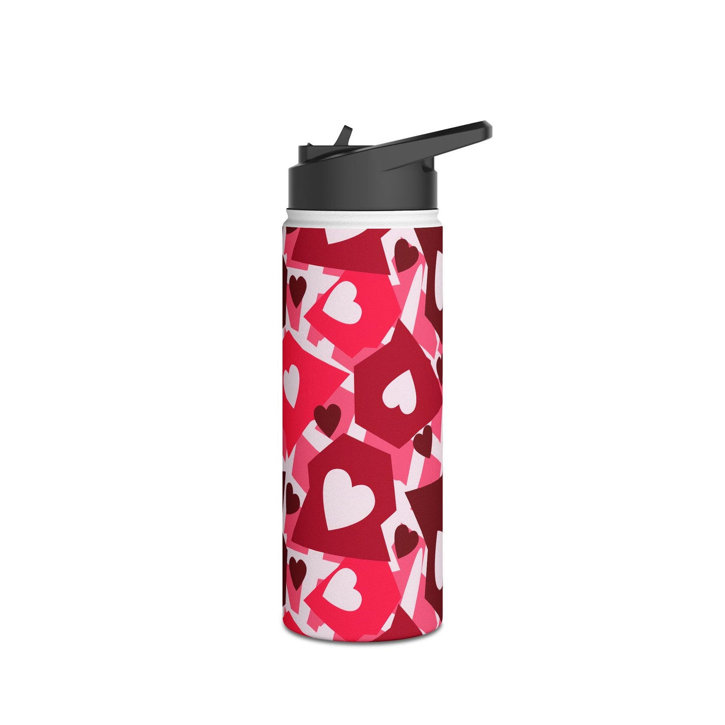 Love in Style Stainless Steel Water Bottle, Standard Lid