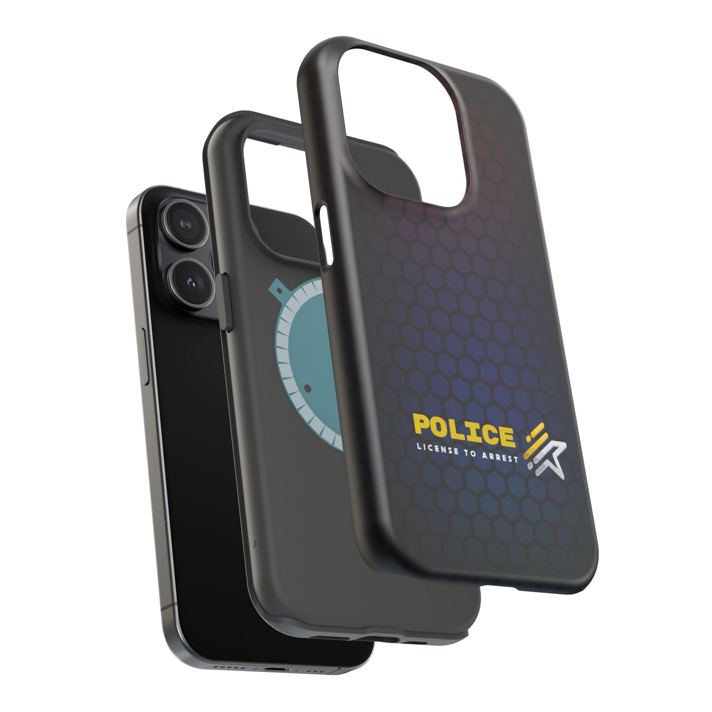 Police Magnetic iPhone Cases, License To Arrest