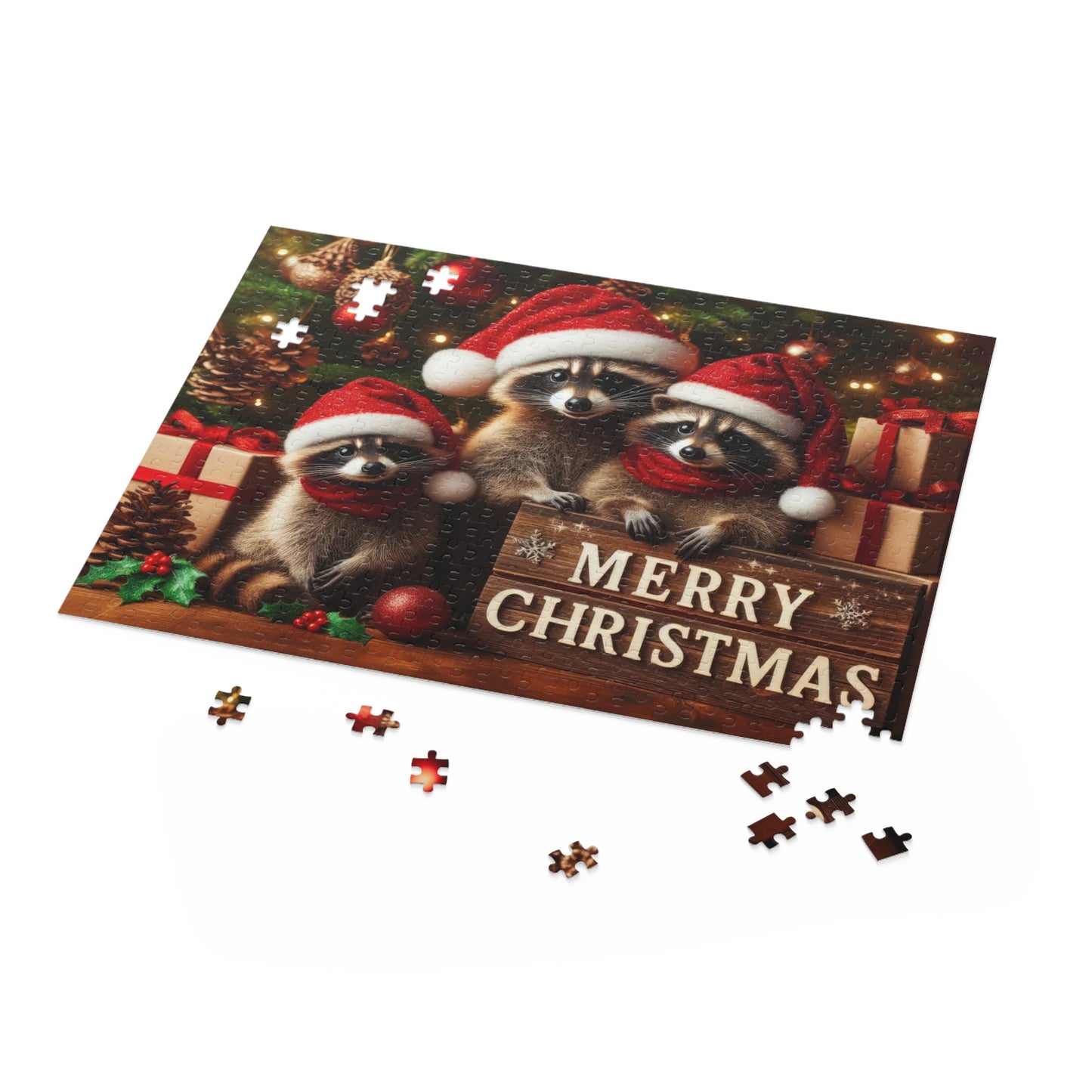 Santa’s Bandits Puzzle (120, 252, 500-Piece)