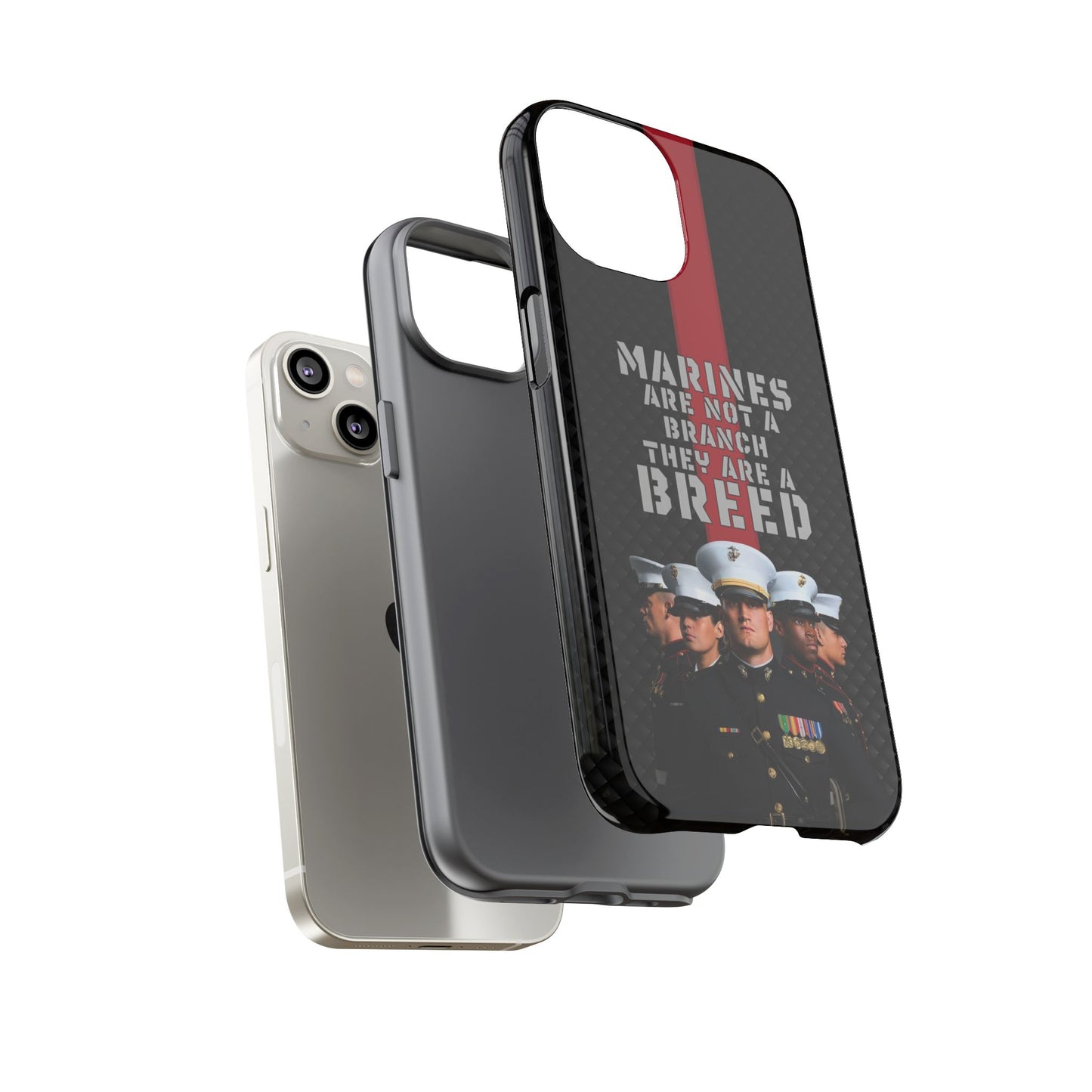 Marine Corps Tough iPhone Case - Proud Military Supporter