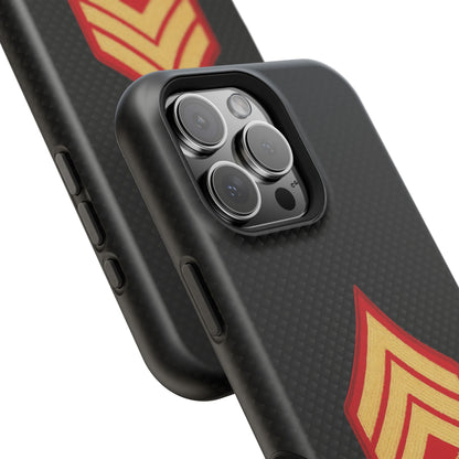 Rank Insignia Impact-Resistant Cases, Sergeant