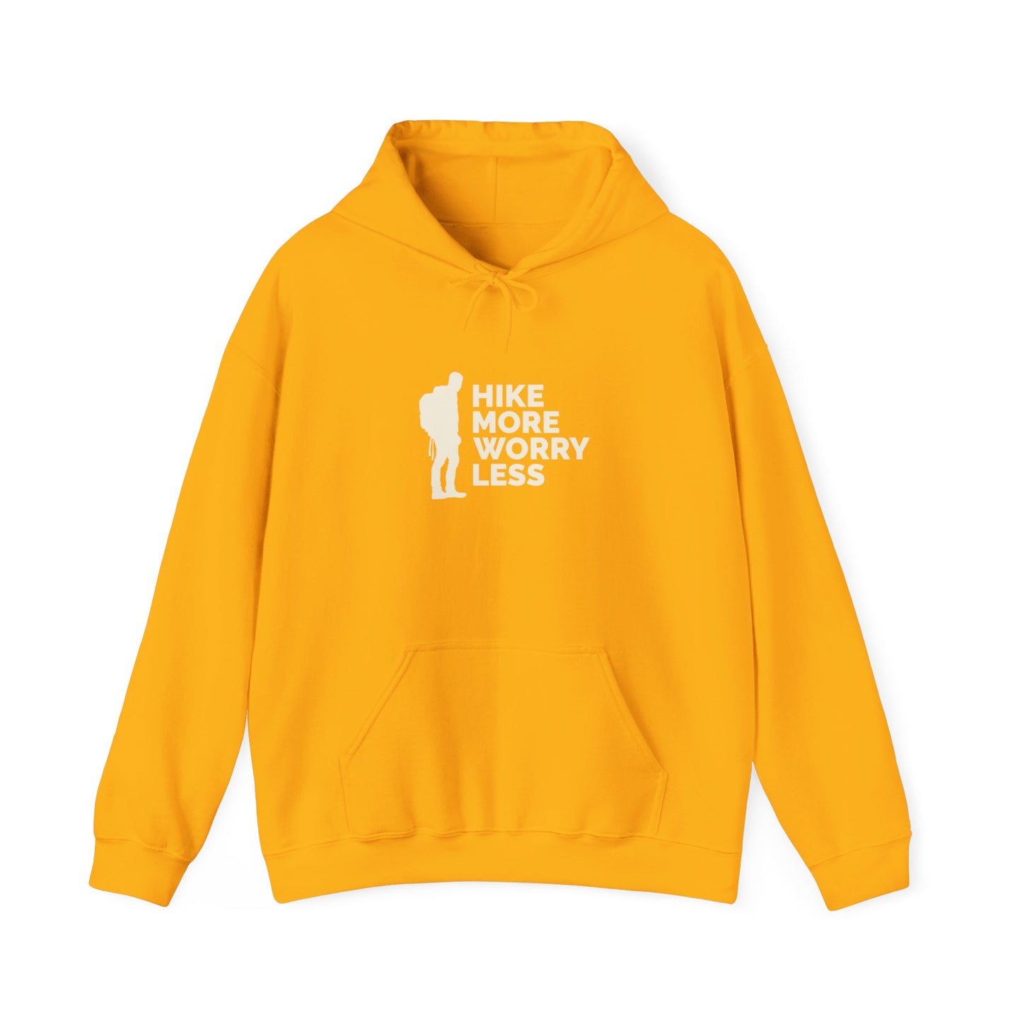 Hike More Worry Less Unisex Heavy Blend™ Hooded Sweatshirt