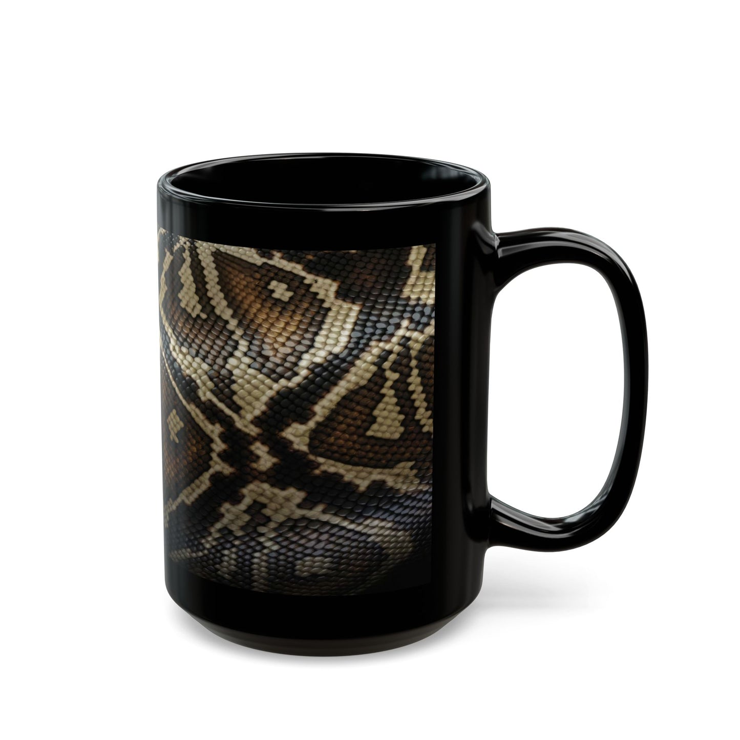 Serpent Sip Black Mug - 11oz, 15oz