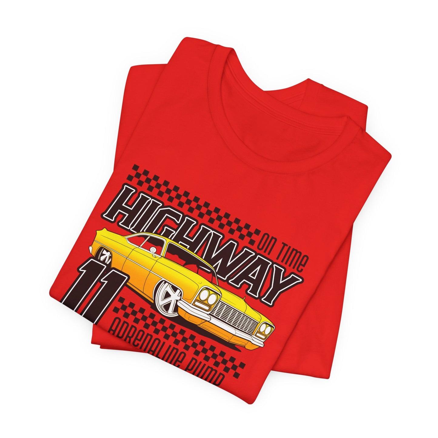 On Time Highway Adrenaline Pump Unisex Jersey Short Sleeve Tee