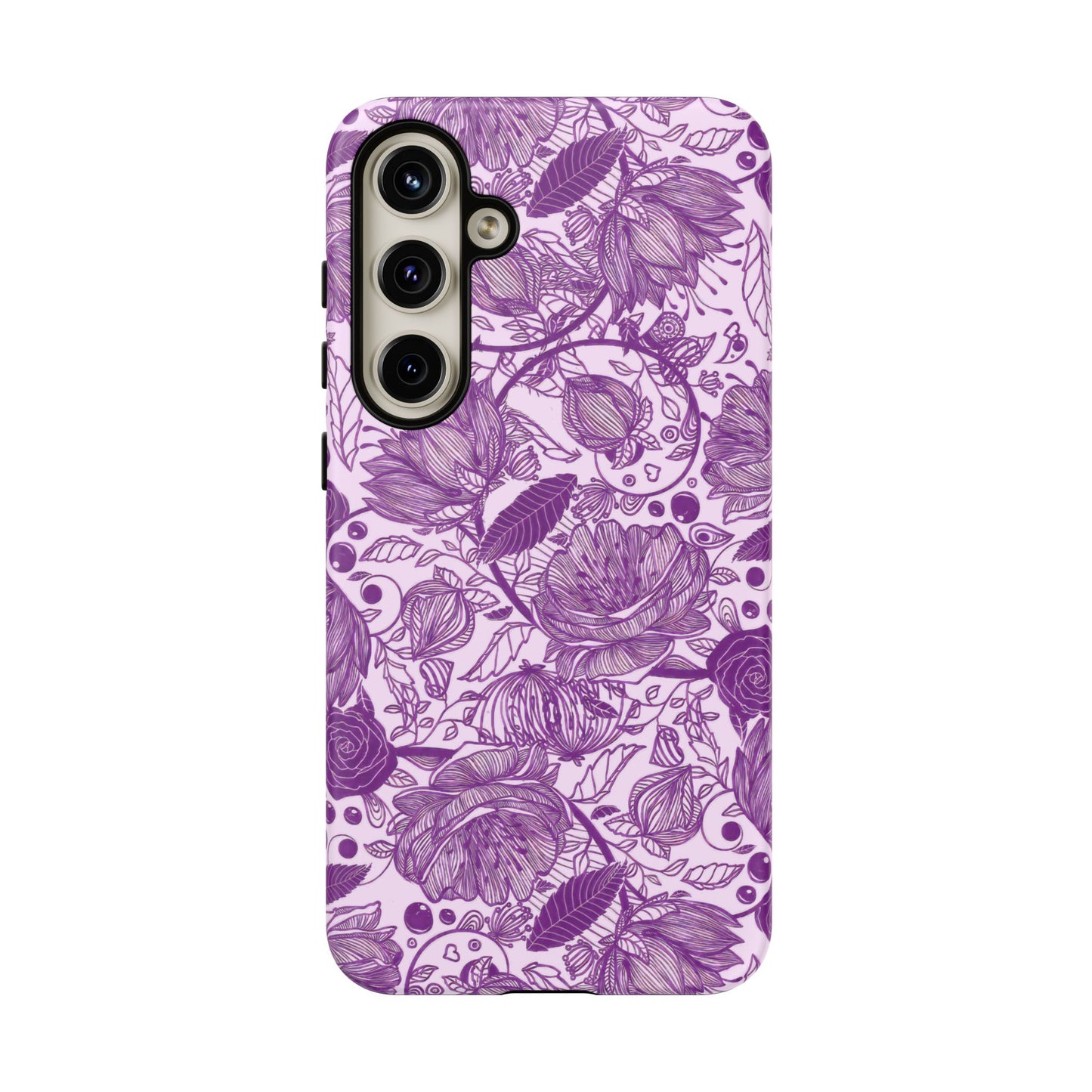 Graphical Garden: Purple Edition Tough Cases