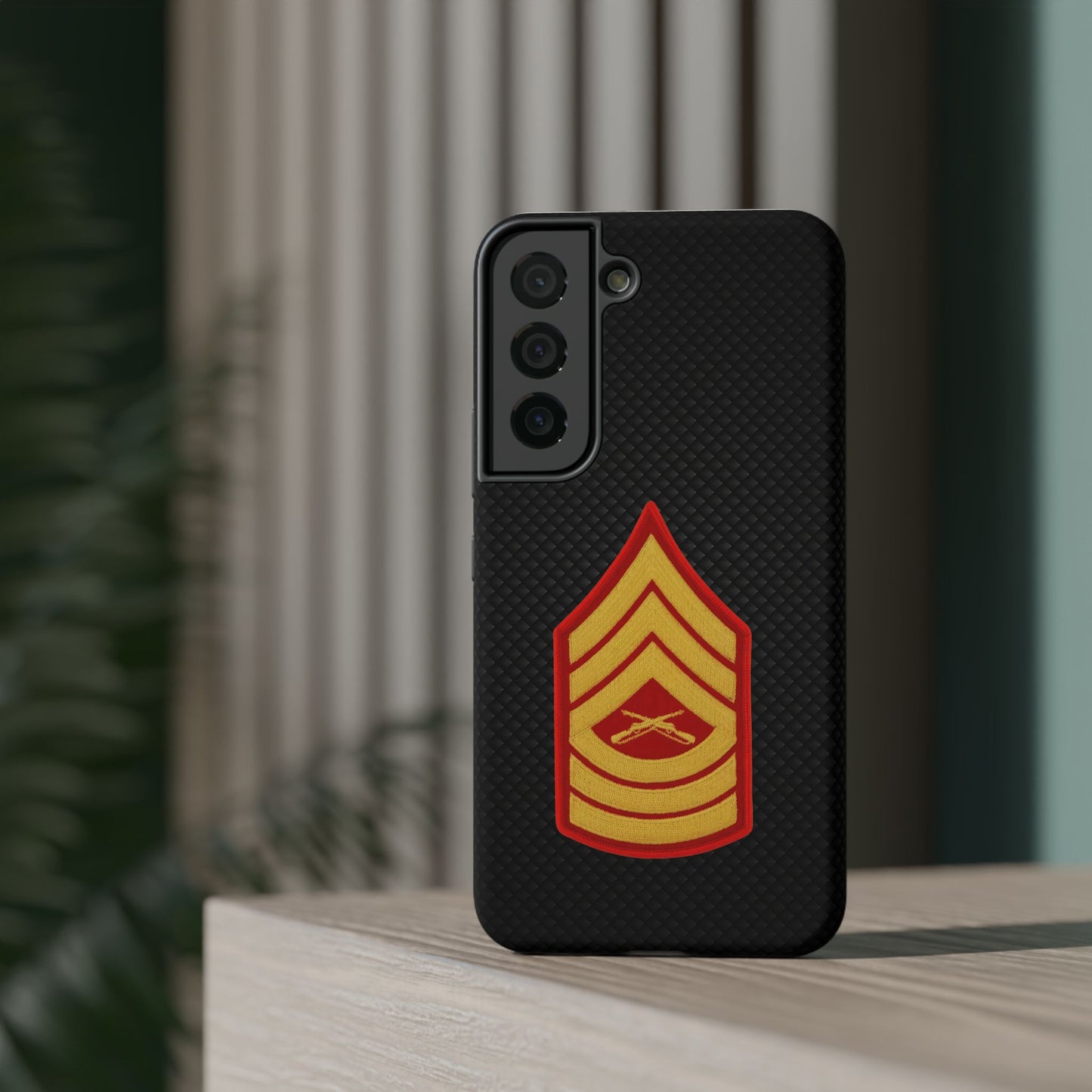 Rank Insignia Impact-Resistant Cases, Master Sergeant