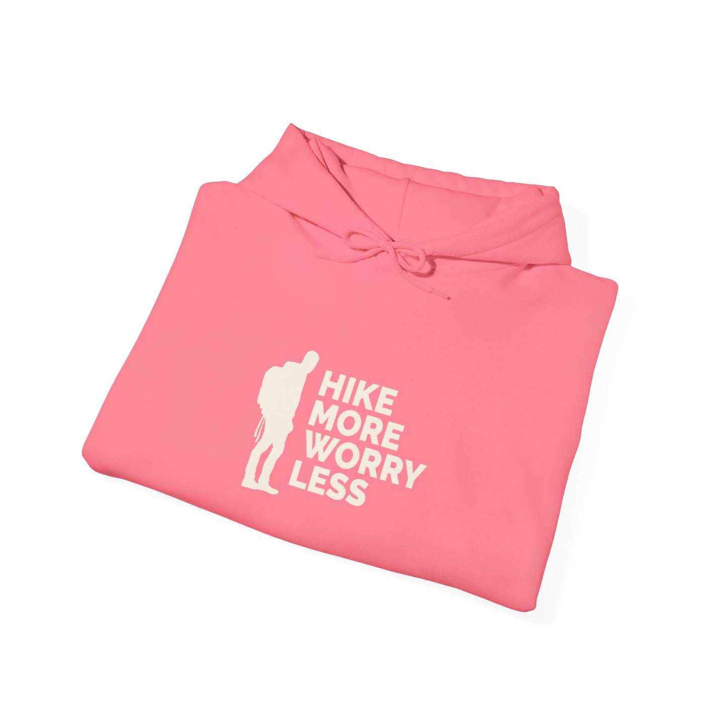 Hike More Worry Less Unisex Heavy Blend™ Hooded Sweatshirt