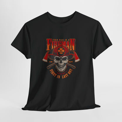 Fireman T-shirt, First In Last Out Tee