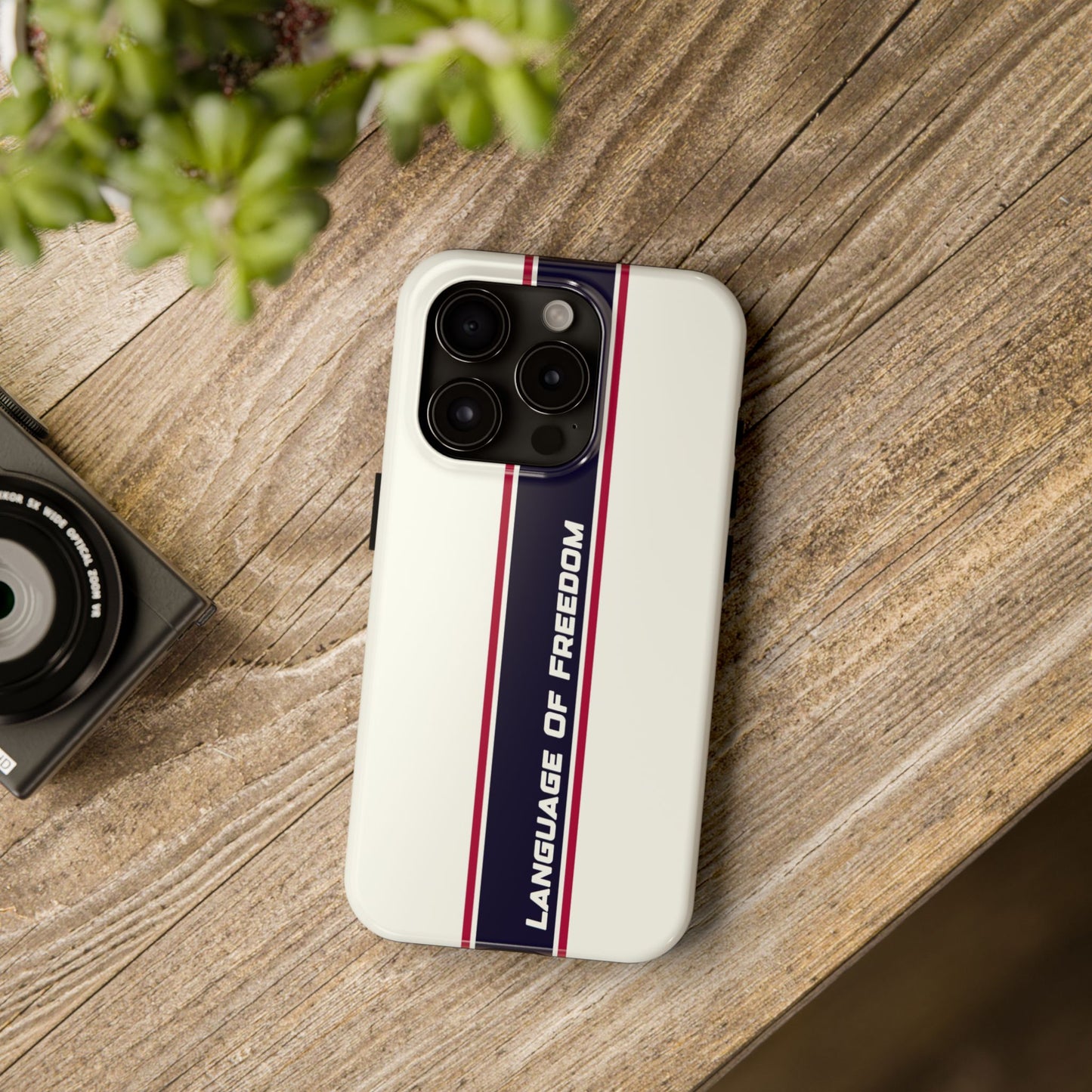 Language of Freedom Tough Phone Cases