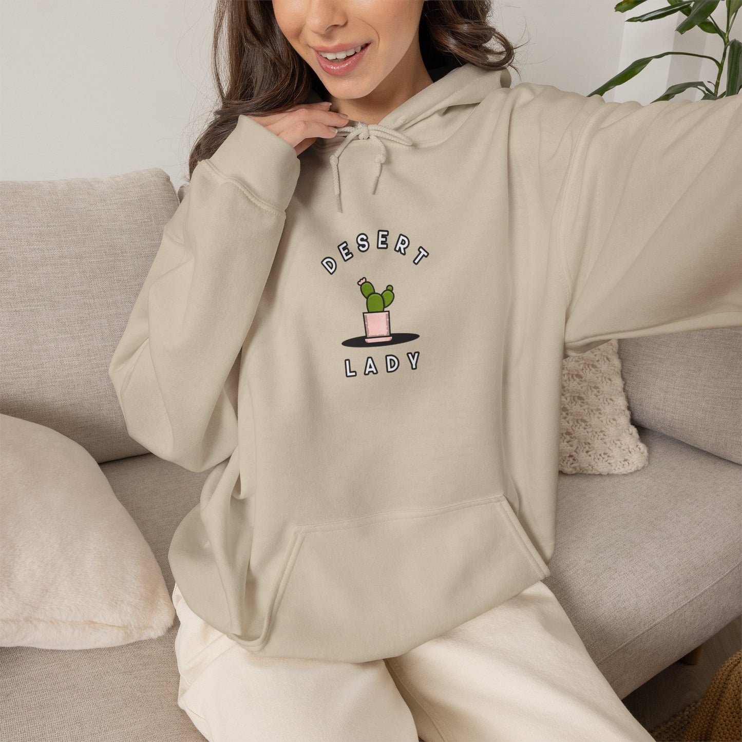 Desert Lady Hooded Sweatshirt