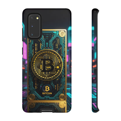 Bitcoin Samsung Phone Case - Tough Cases with Cryptocurrency Design