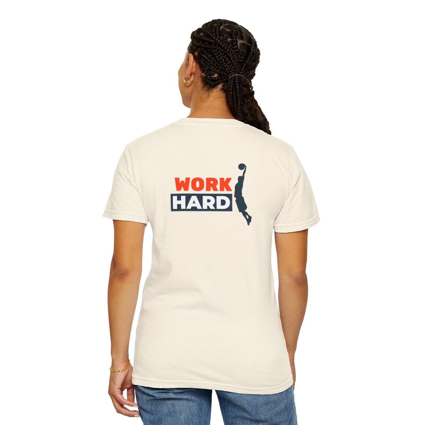 Work Hard Unisex Garment-Dyed T-shirt