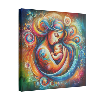 Warmth of Motherhood - Canvas Print