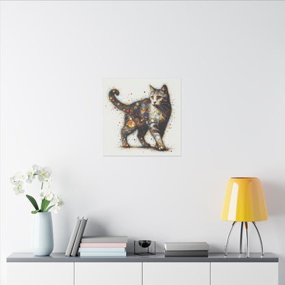 Purrfect Expression - Canvas Print