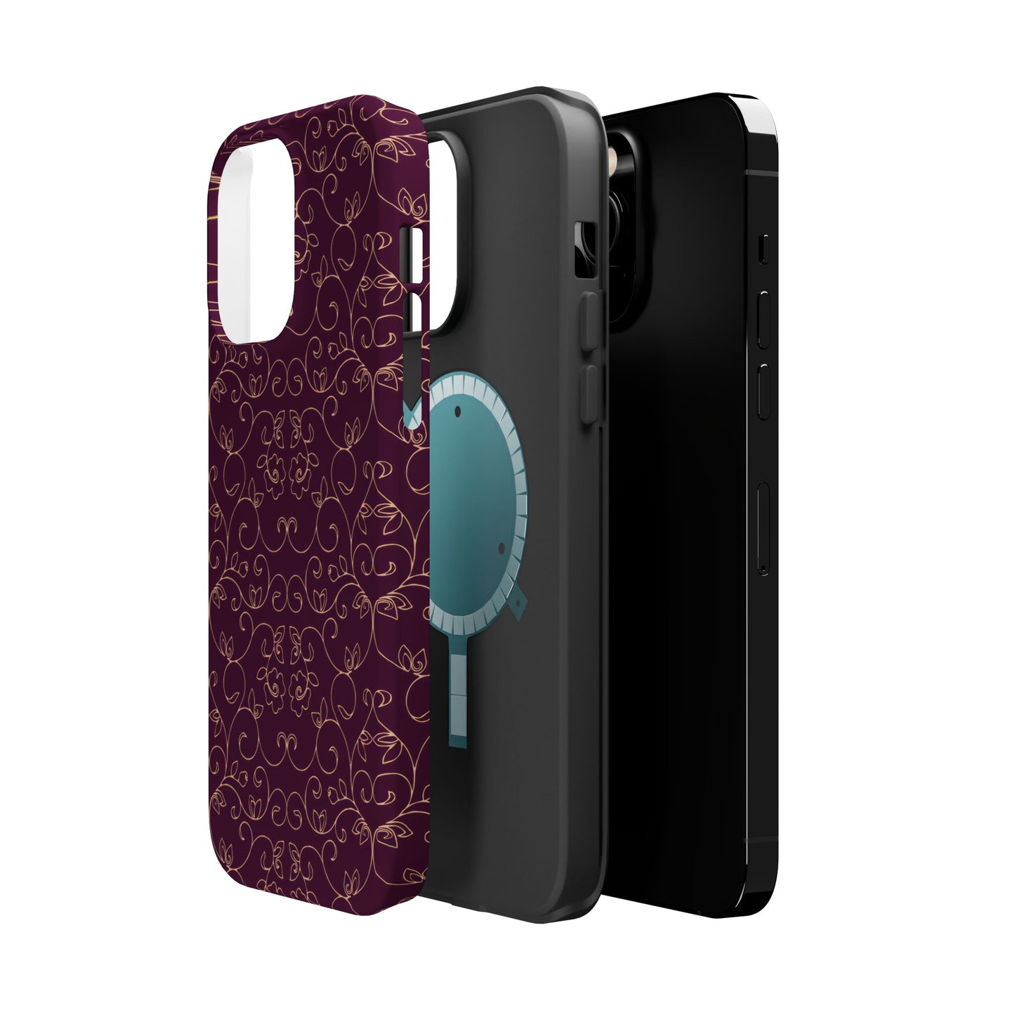 Luxury Serial Magnetic Phone Case, Royal
