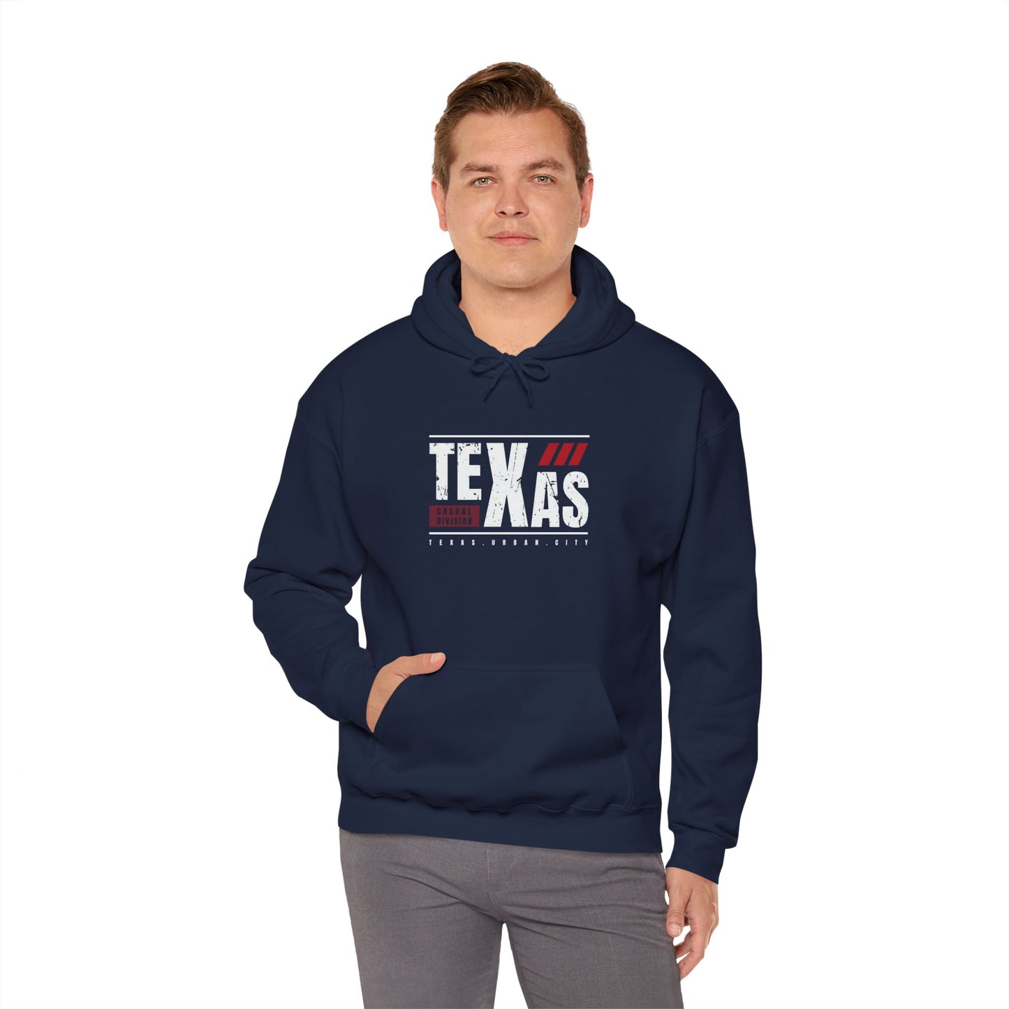 Texas Unisex Heavy Blend Hoodie - Bold Design for Everyday Comfort