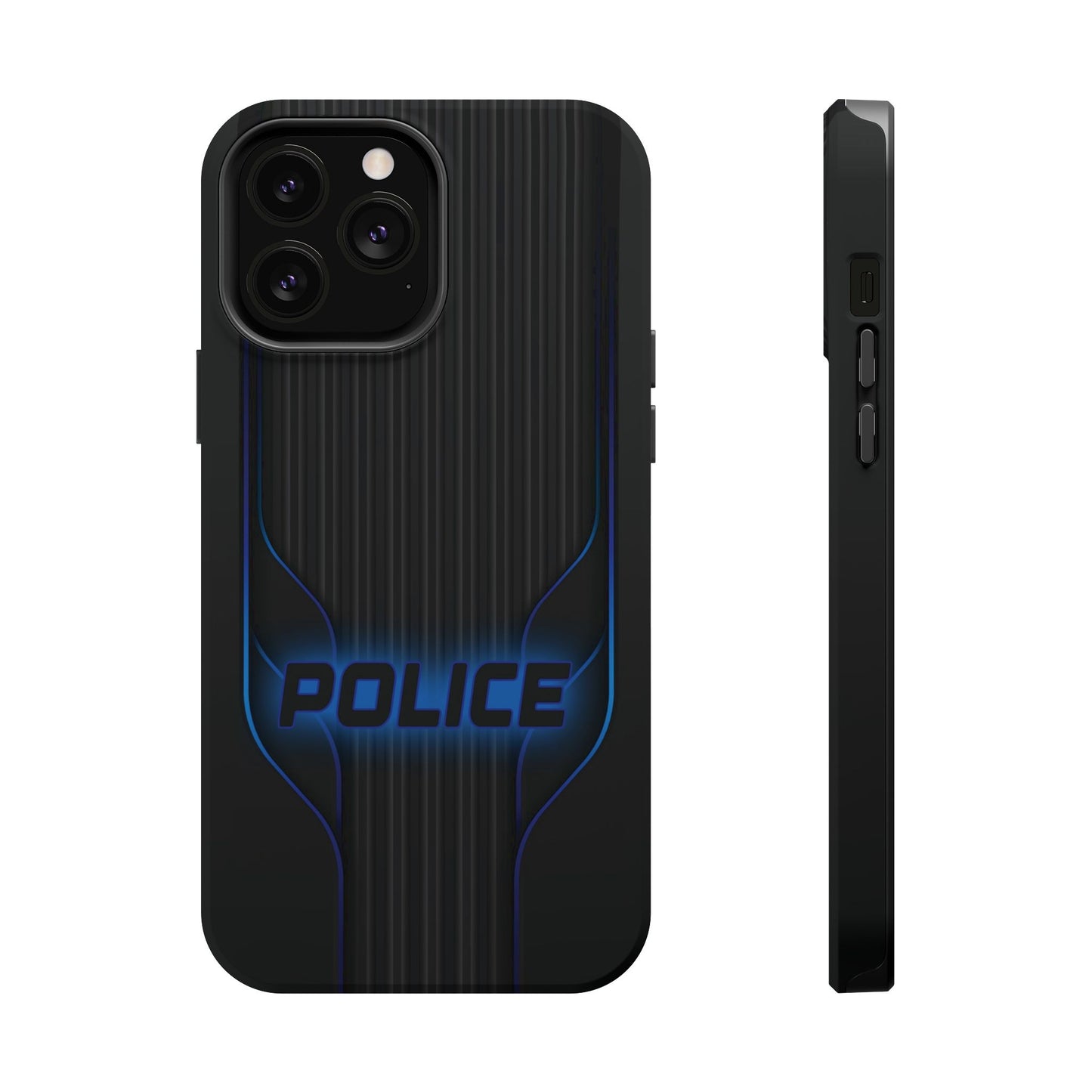 Police Magnetic Phone Cases, Blue Light