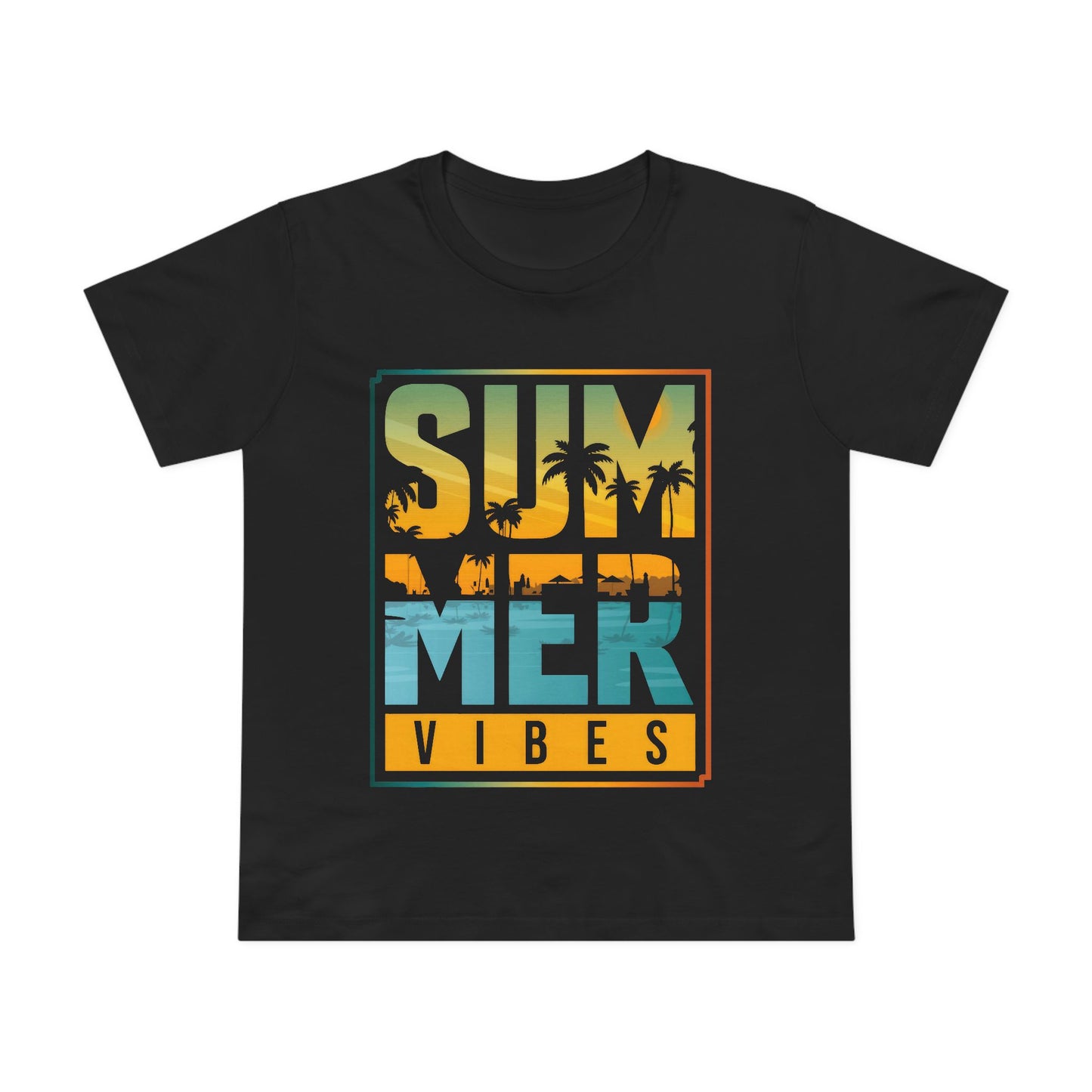 Women’s Summer Vibes Tee - Perfect for Beach Days and Warm Celebrations