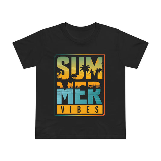 Women’s Summer Vibes Tee - Perfect for Beach Days and Warm Celebrations