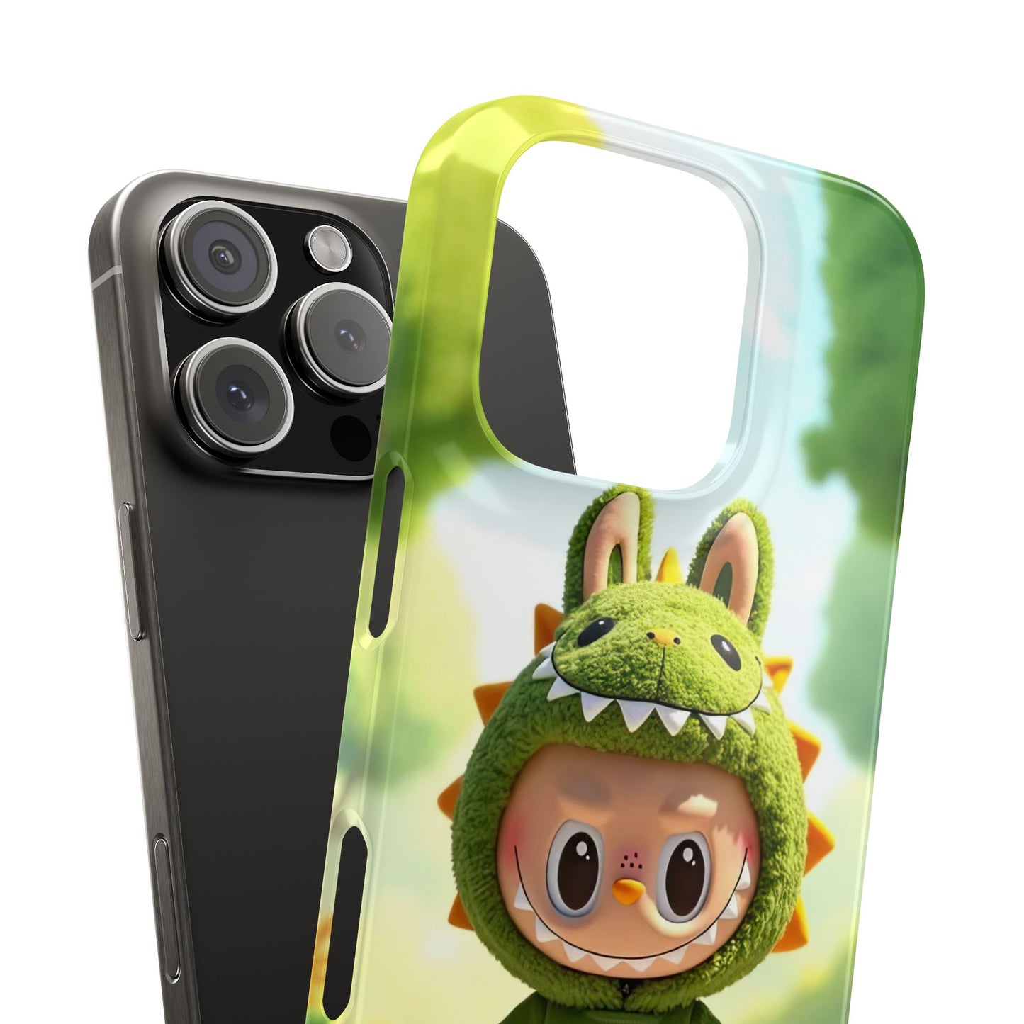 The Monsters Snap Case for iPhone Models – Playful Dinosaur Design