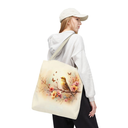 Blooming Melody Tote Bag