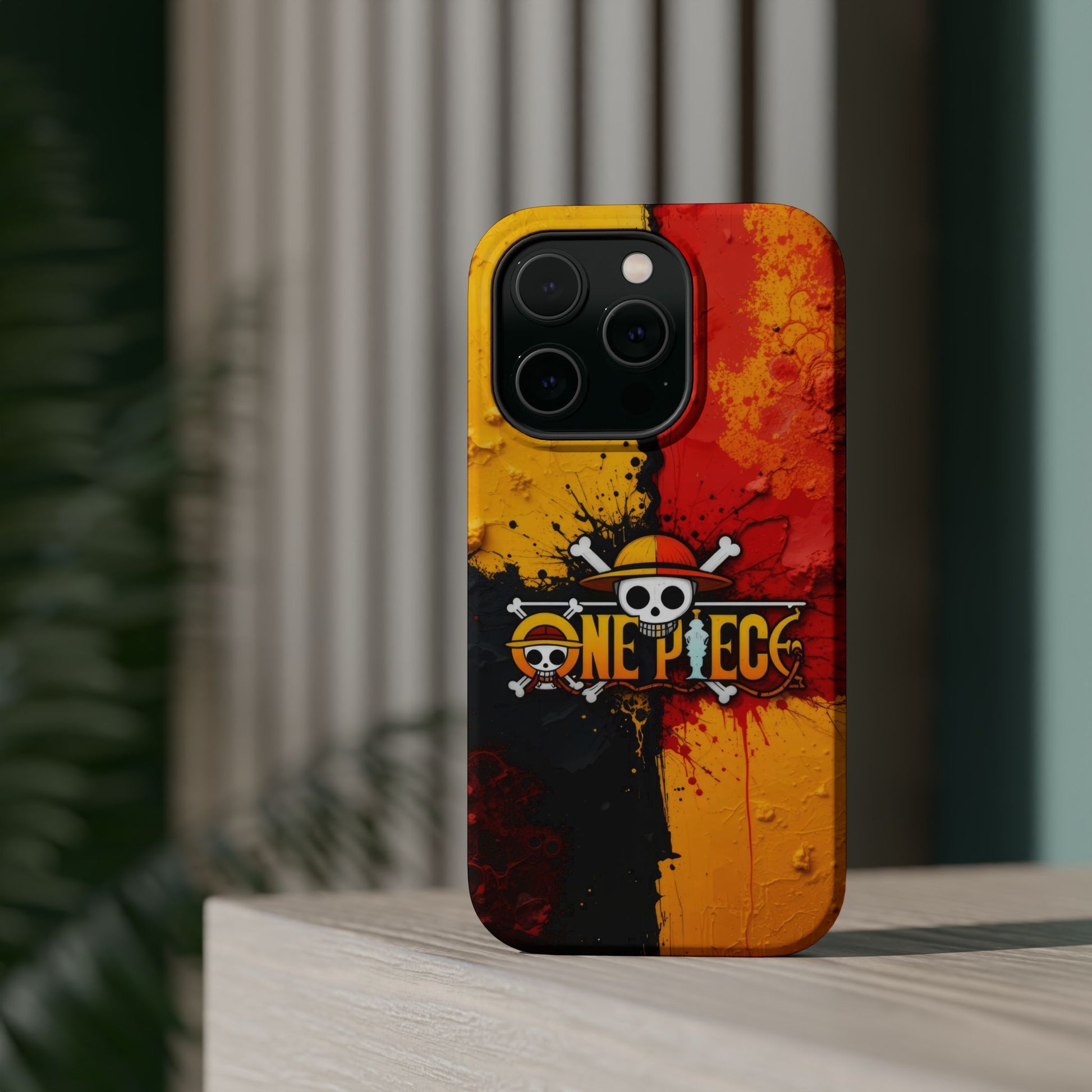 One Piece Vibrant Magnetic iPhone Cases, Anime Accessories